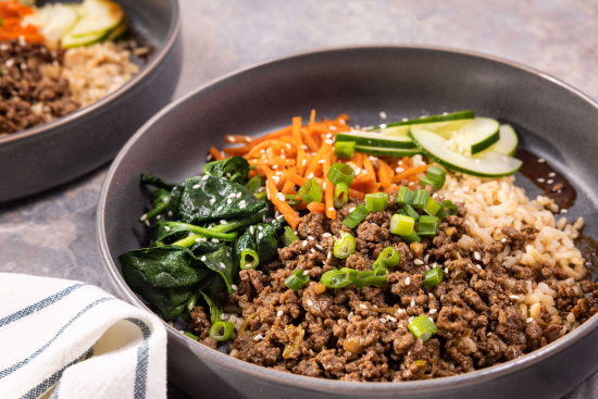 Korean Ground Beef Bowl