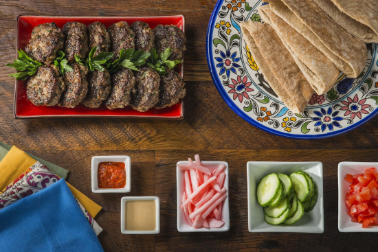 Middle Eastern-Inspired Beef Falafel